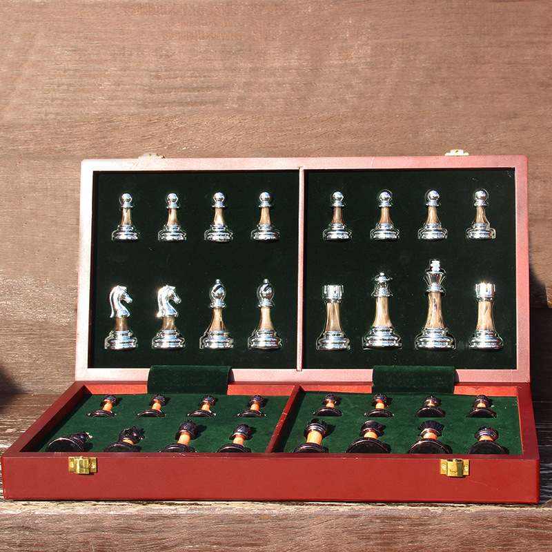 High-grade Chess Metal Acrylic Imitation Jade suit Gift Chessboard Chess Table Chess Chess Piece High-grade Chess Metal Acrylic Imitation Jade suit Gift Chessboard Chess Table Chess Chess Piece
