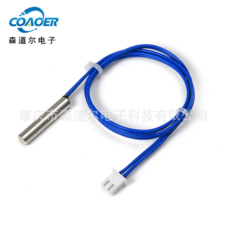 Four-color security matching sensor NTC thermistor 100K3950 1% indoor controller temperature probe