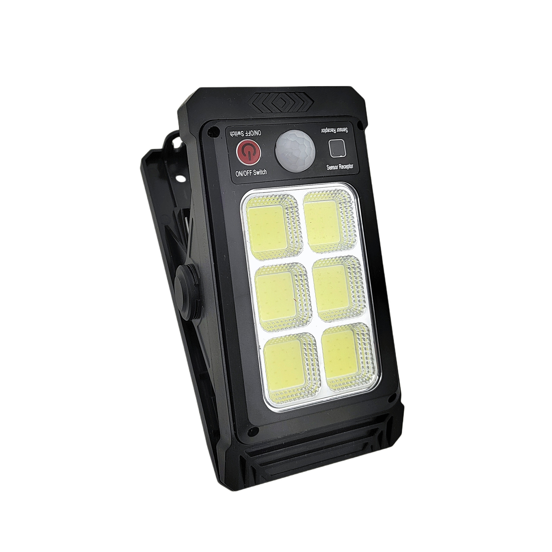 Luz solar transfronteriza con clip para jardín, luz LED recargable por USB, iluminación exterior, estilo pastoral, redonda, súper brillante