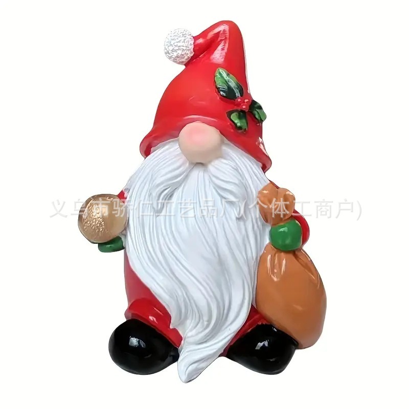 クリスマスのサンタクロースは装飾シーンのアイデアを飾っています。|undefined
