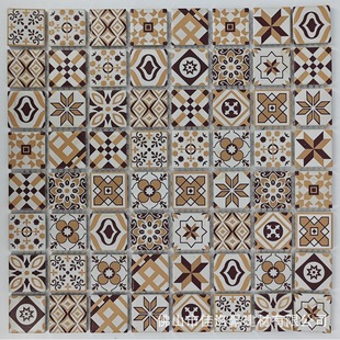 Natural stone inkjet mosaic garden yard kitchen bathroom mosaic