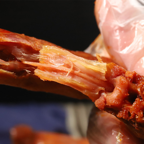 Every Bite Remembers: 20 Bags of Whole Roasted Chicken Neck, Black Duck Flavor, Spicy Sweet and Sour, Perfect for Movie Nights and Leisure Snacking