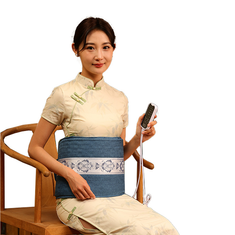 透明薬用塩温湿布パック 電気加熱艾草塩袋 肩・首温め 子宮冷え対策 腰痛緩和 家庭用理学療法袋 海塩パック|undefined