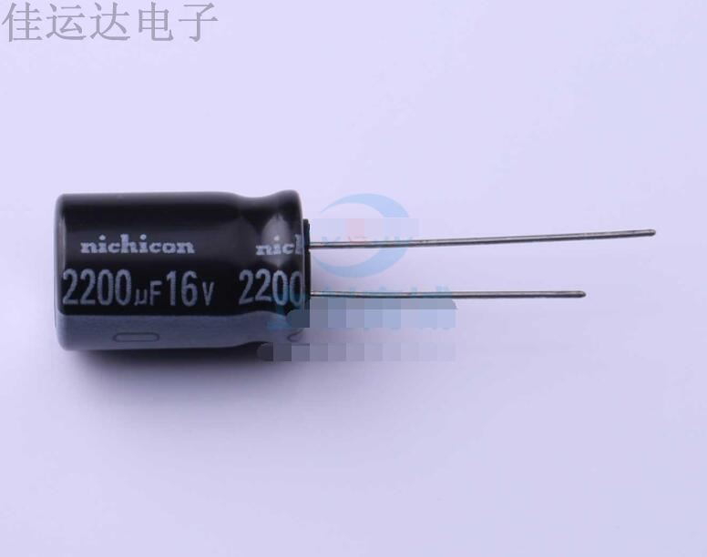 UVR1C222MHD 规格 2200uF 16V 引线型铝电解电容 原装供应
