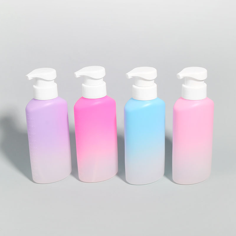 渐变打泡瓶冷烫药水挤压式起泡器发廊专用美发定型工具泡沫瓶泵头