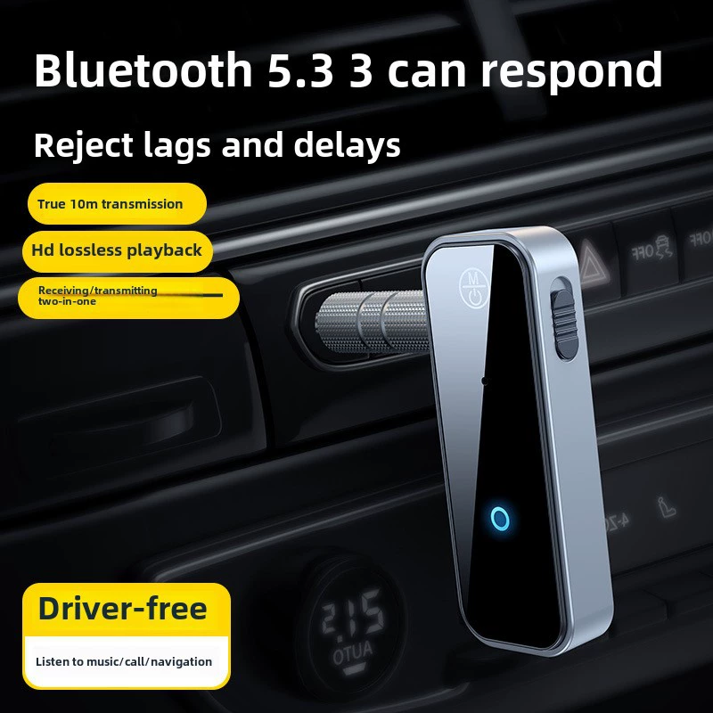Новый 5.3 автомобильный Bluetooth приёмник аудио адаптер автомобильное аудио Bluetooth преобразователь Bluetooth передатчик