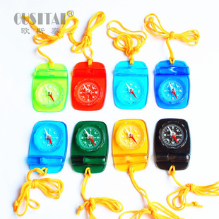 OstAi H2-2A Two-in-one MultifunctionAl CompAss Referee Whistle FAn Whistle Kidsren's Whistle SurvivAl Whistle