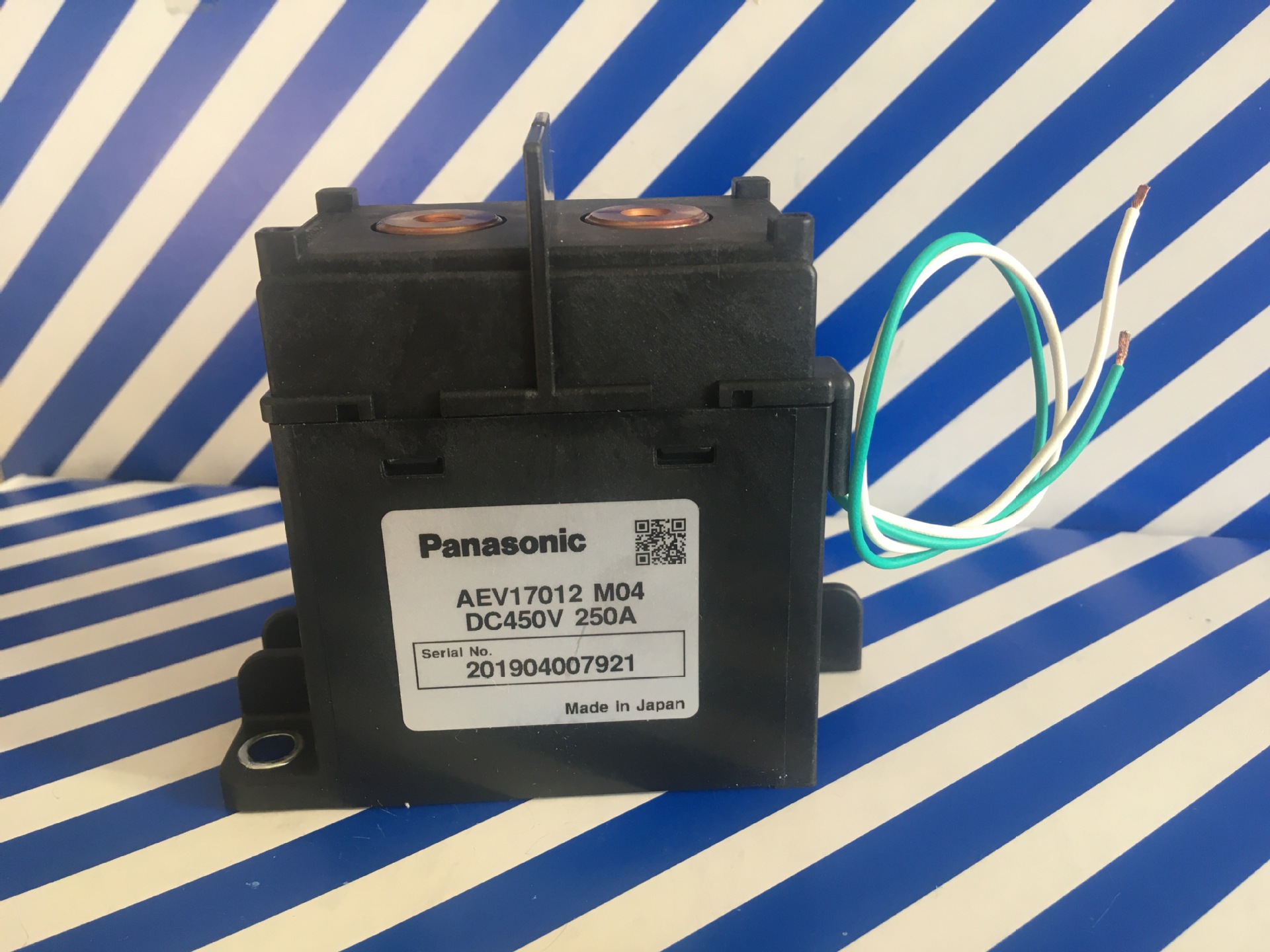 全新 Panasonic松下新能源 AEV17012 12VDC 电动车继电器