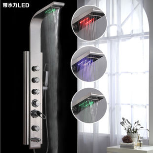 �¿�LED��ԡ�������b�젝ʽ304���P䓶๦�ܰ�Ħ��ԡ���������^