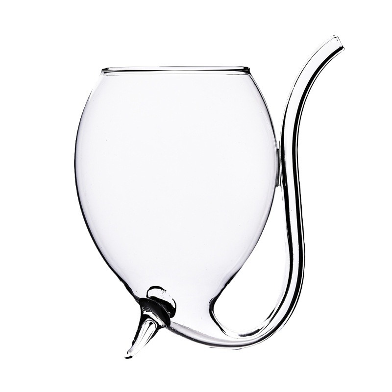 Mxmade creativo vampiro copa de vino filtro transparente copa de vino 300ml