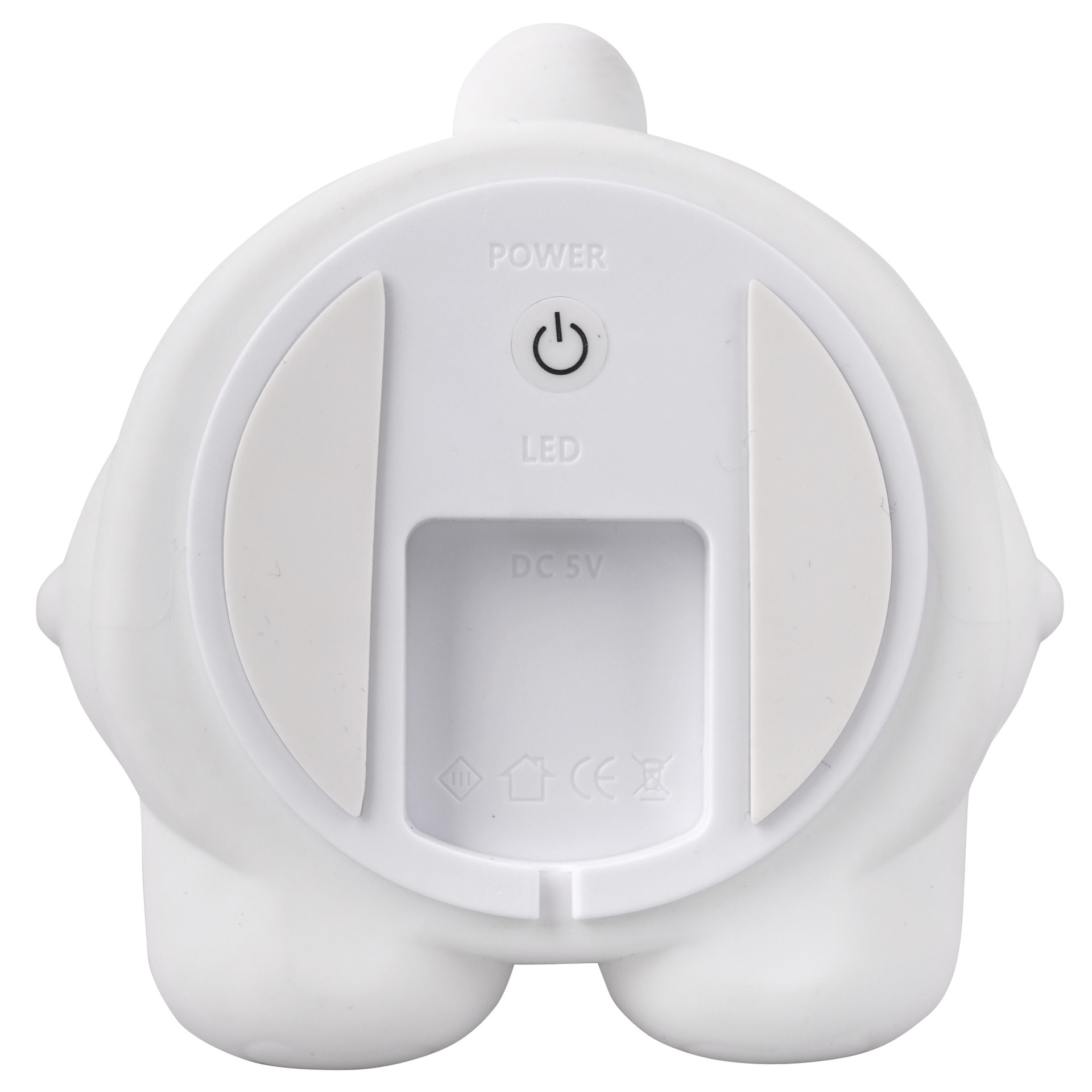 Diseño de dibujos animados personalizados lámpara de noche de silicona multifuncional USB recargable lámpara de silicona de cabecera lámpara de atmósfera de dormitorio