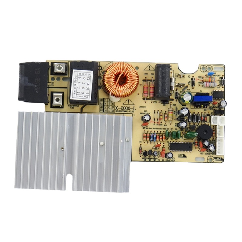 placa de computadora electromagnética placa de circuito universal placa de reparación accesorios de pantalla táctil 2100w placa base control doméstico
