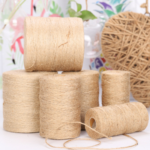 Jute rope twine rope handmade diy material rope kindergarten environment decoration bundle retro hemp rope