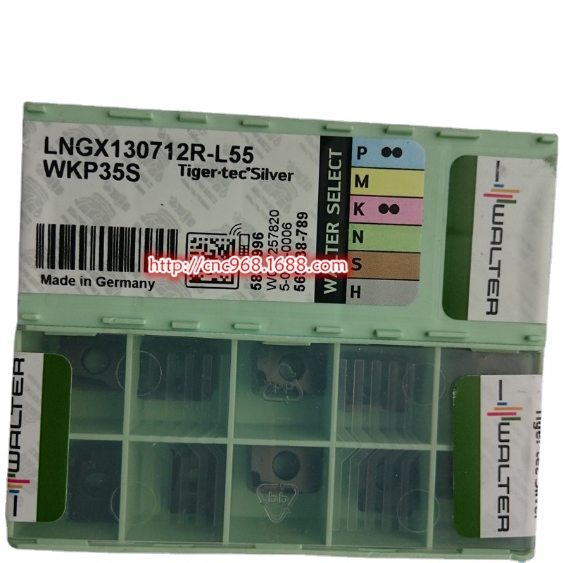 WALTER瓦尔特数控铣削刀具LNGX130712R-L55 WKP35S硬质合金刀片