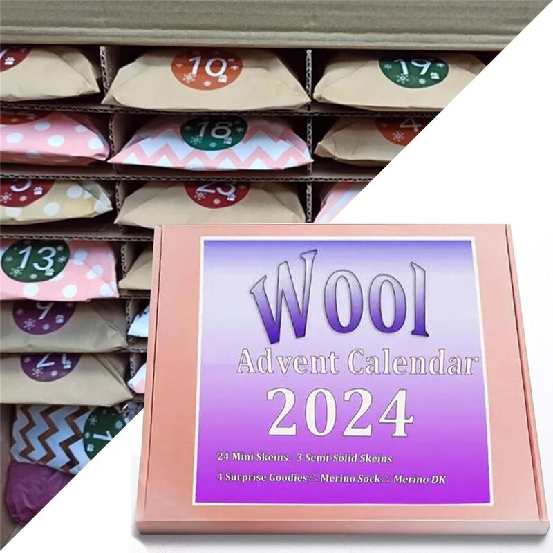 New Yarn Advent calendar 2024 Yarn Advent Calendar Christmas Crochet Advent Calendar New Yarn Advent calendar 2024 Yarn Advent Calendar Christmas Crochet Advent Calendar