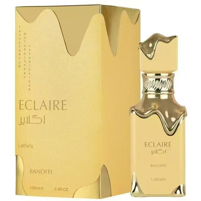 Nuevo producto transfronterizo Lattafa Eclaire crema magdalenas perfume de mujer perdurable Oriente Medio árabe