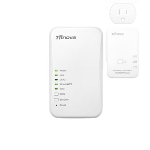 7Inova · 7 Баннер Беспроводная крышка Wi -Fi Electric Cat 500M Электрическая линейка набор PLC Carrier