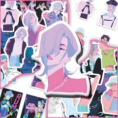 172 kpop ハンターウィッチグループ二次元アイドル歌手ファンタジー周辺クリエイティブステッカー装飾ノートブック diy