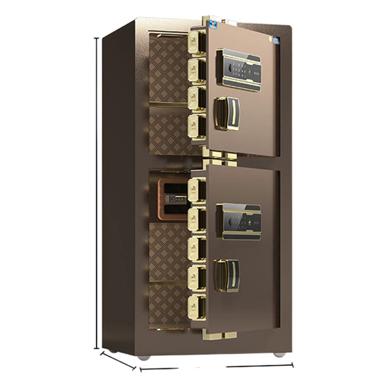 Сейф Tiger, компактный сейф для домашнего офиса, сейф с отпечатком пальца и паролем, цельностальной утолщенный шкаф для хранения с защитой от кражи