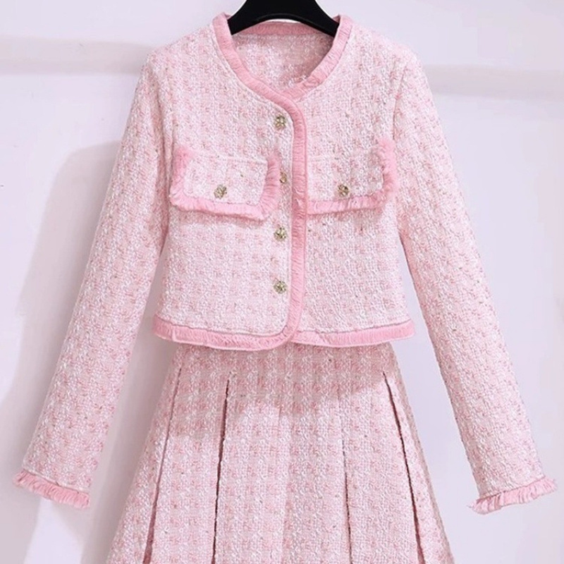 핑크자켓+스커트(2종세트)