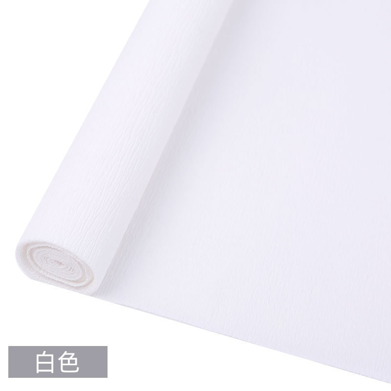 手工制作皱纹纸加厚纸褶皱纸手工纸材料折纸彩色DIY卷边花玫瑰花|undefined