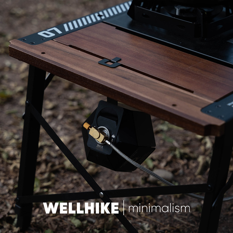 WELLHIKE アウトドア SWS ディープワイルド 3 ユニット IGT テーブル木製フレームポータブル折りたたみリフティング多機能コンビネーションテーブル|undefined