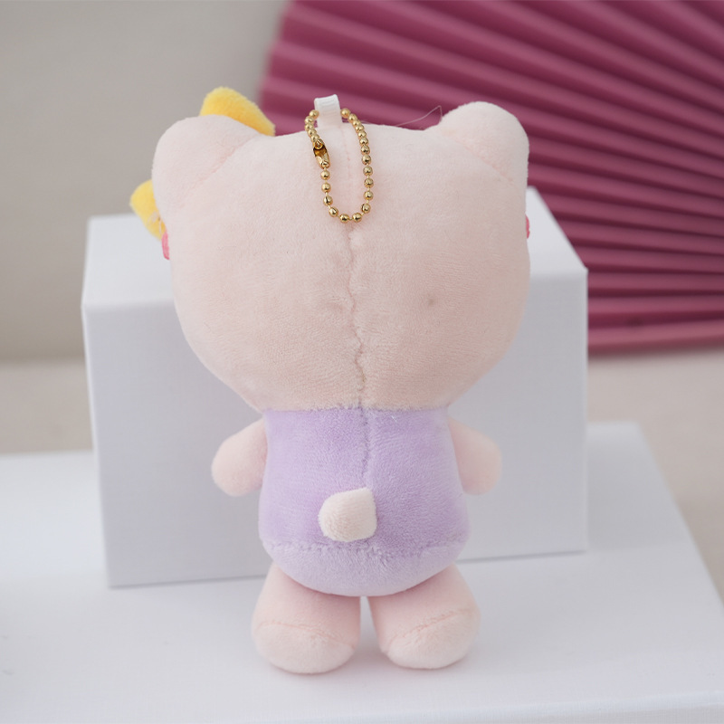 インターネット有名人かわいいサングラス KT 子猫人形アクセサリーキーホルダーペンダント女の子ギフトぬいぐるみペンダント卸売|undefined