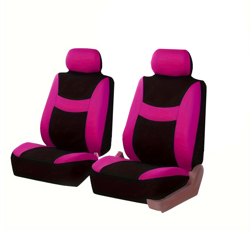 Cross-Border Temu Amazon Mexico Smiley Face Universal Five-Seater Car Fabric Seat Cover Factory Direct Sales in Large Quantities