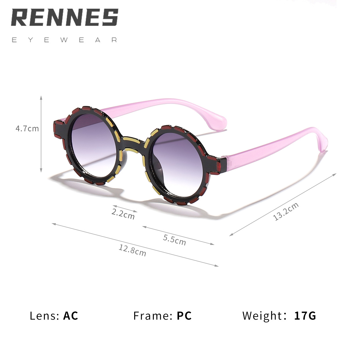 Gafas de sol de moda nuevas para niños al por mayor transfronterizas