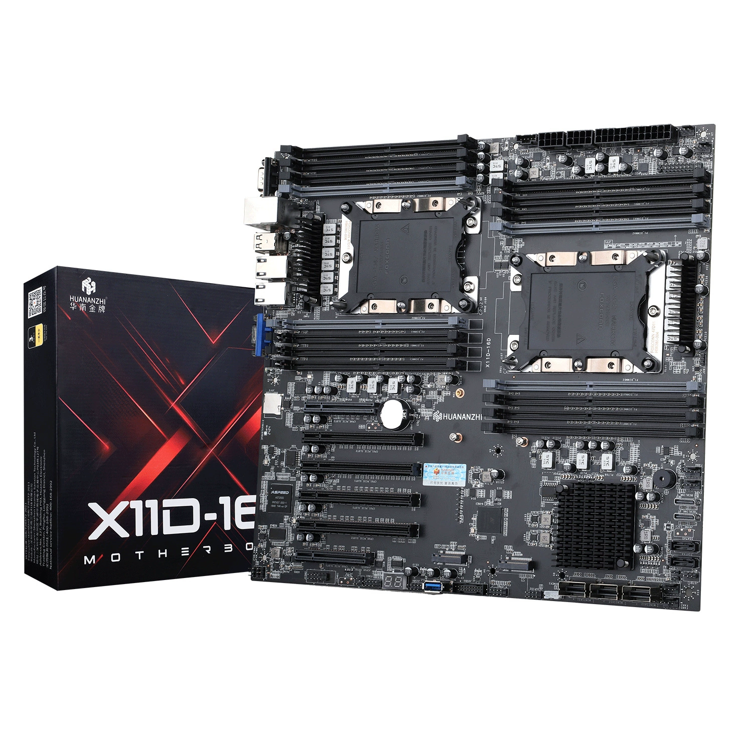 Южно-Китайская золотая пластинка X11D-16D материнская плата LGA3647 двойной канал серверная рабочая станция глубокое обучение узел номер