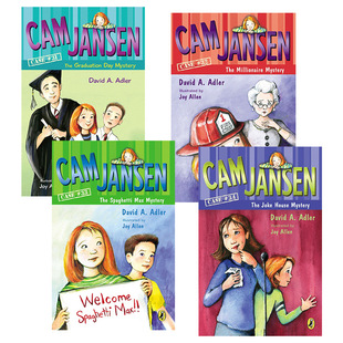 Detective story 31-34 English original novel Cam Jansen girl detective Jenson Bridge chapter