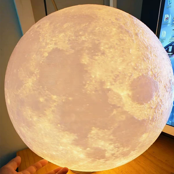 Moon, lampshade, 18cm