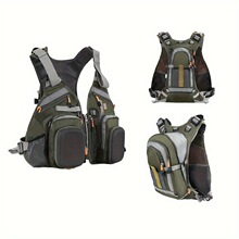 L 42518 Multi Pocket Fishing Vest Outdoor Casual Wear �๦