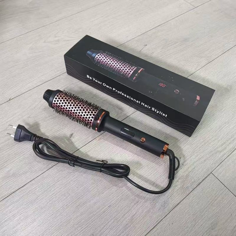 外贸卷发梳烫发器卷发棒直发器直卷两用大卷内扣刘海烫发棒卷梳|undefined