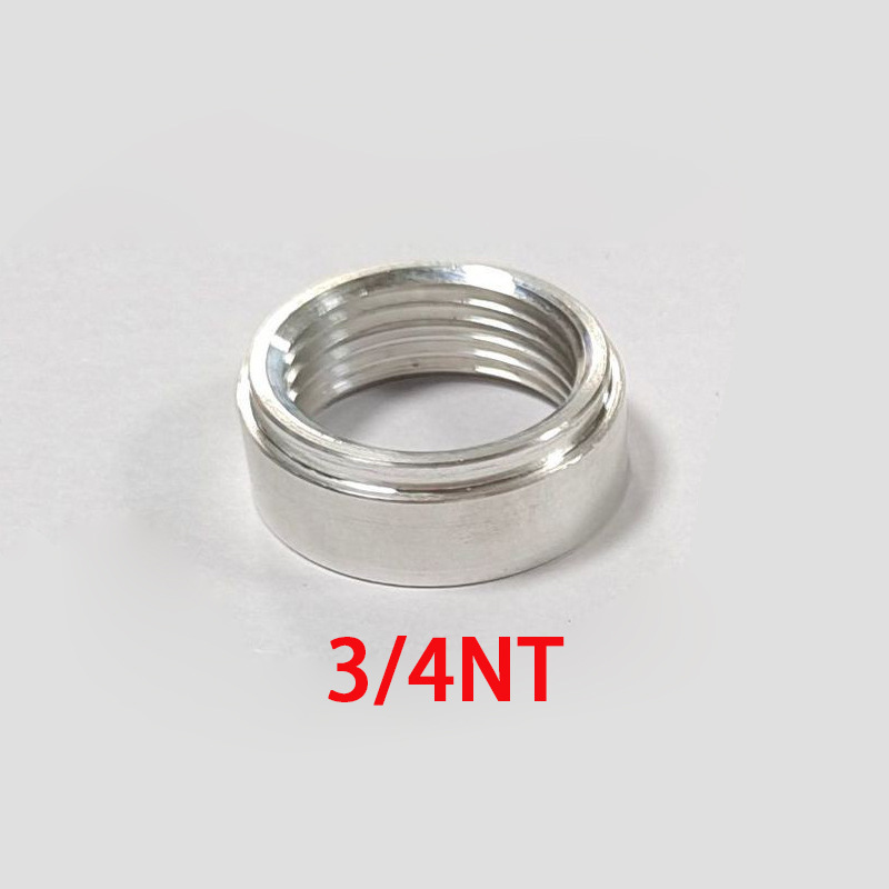 Piezas de automóvil 3/8 1/2 1/4NPT M16 M18 Tuerca de paso interno Tuerca de tubo de escape de aluminio Junta de soldadura Tornillo