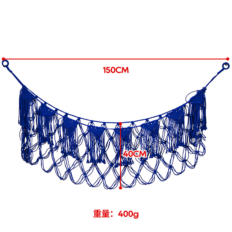 人形玩具収納ネットポケット綿紐吊り下げ人形ぬいぐるみ布人形壁織り収納ネットハンモックネットポケット