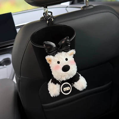 Holder, Seat-Mounted Car Tissue Bag, Car tissue box/set - hepburn-style-west-highland-trash-can