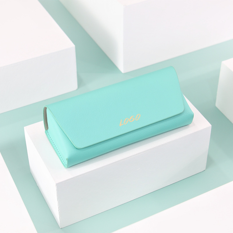 Glasses Case Soft Bag Leather Sunglasses Box High-end Leather Sunglasses Case Glasses Bag Portable Classic Green Glasses Case Soft Bag Leather Sunglasses Box High-end Leather Sunglasses Case Glasses Bag Portable Classic Green
