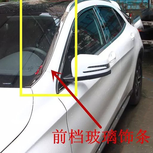 Suitable for 15-19 Mercedes-Benz Mercedes Benz GLA Class rearview mirror handle and other interior and exterior accessories