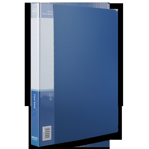 [Al por mayor] libro de información de poder transparente insertado bolsas de almacenamiento multicapa gruesas para suministros de oficina libro de almacenamiento de documentos