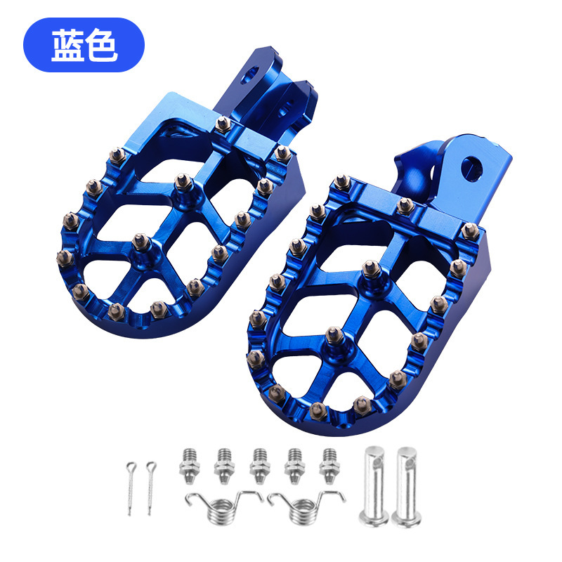 越野摩托车CNC铝合金脚踏板 Surron虬龙轻蜂电动车CRF150/250脚蹬|undefined