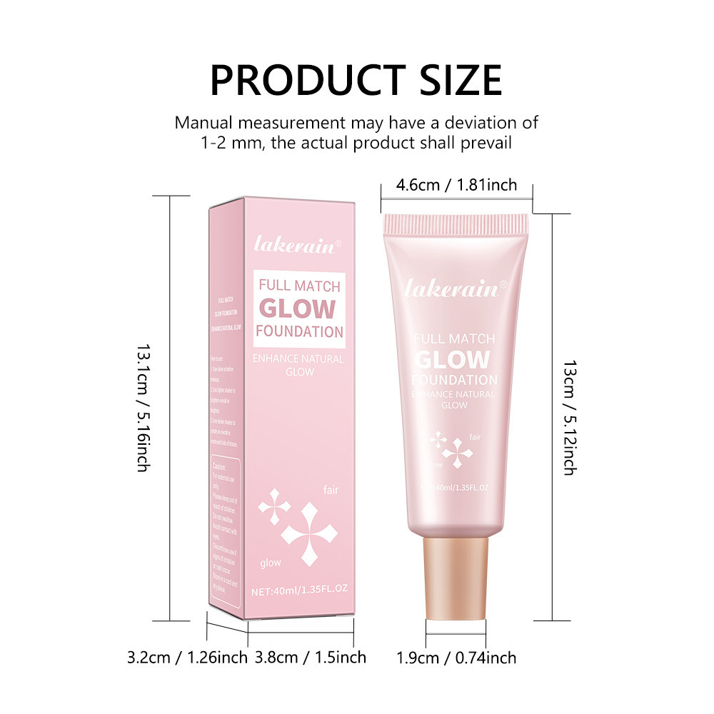 Cross-border Lakerain Luminous Foundation Is Clear Moisturizing, Provides Natural Coverage, Long-lasting, Not Easy To_voghion.com