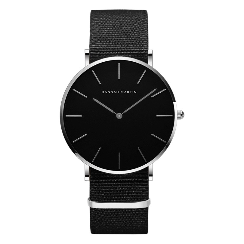 Reloj con correa resistente al agua con movimiento japonés de 40mm, reloj de cuarzo Simple de nueva generación informal para hombre, venta al por mayor
