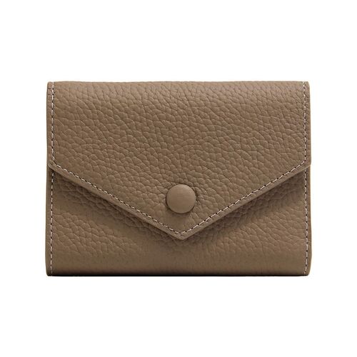 LESEA Women's Top Grain Calfskin Wallet, Small Purse, Card Holder - 3-in-1 Women's Genuine Leather Zipper Wallet