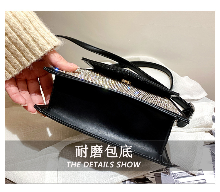 Korean Fashion Diamond-studded Portable Bag display picture 21