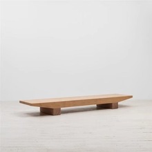 北欧极简实木茶几桌客厅家用长方形原木小茶台个性电视柜创意家具