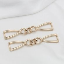 五金链条扣箱包西裤腰带服装豆豆鞋皮鞋装饰扣泳衣裙子肩带连接扣