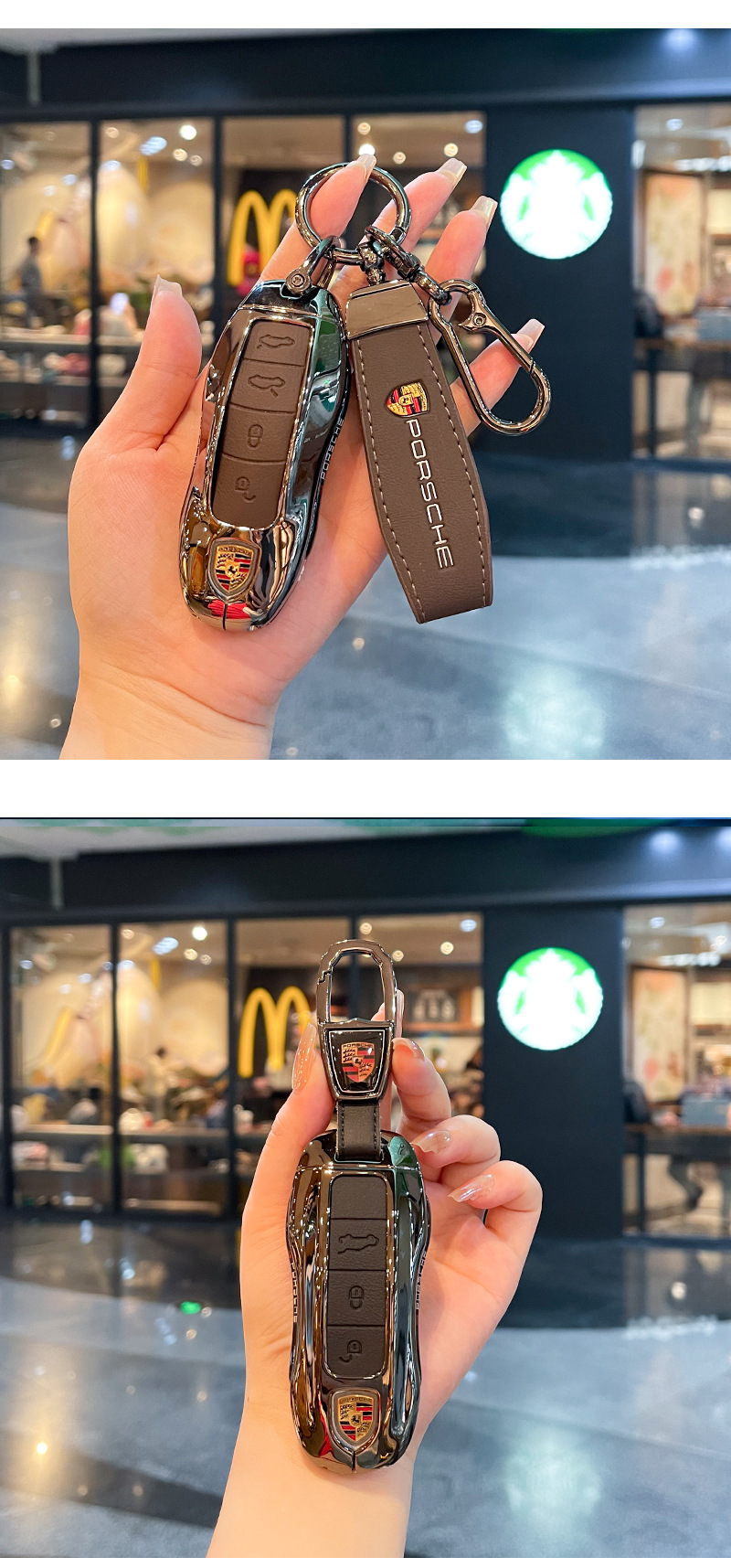 Suitable for Porsche Key Shell Panamera 911/922/Taycan/718 Protective Case