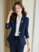 高级感西装套装女秋新款气质女神范职业装通勤正装酒店经理工作服