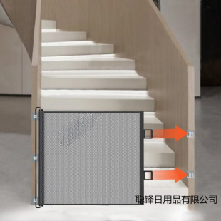 Durable Free Shipping Guardrail-Free Gate Cat Supplies Telescopic Gate Pet Fence Isolation Gate Anti-Cat Punching Household
